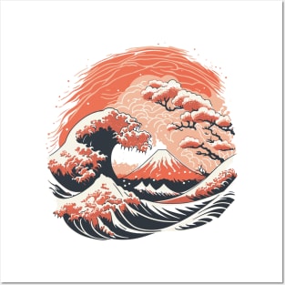 The Great Wave Posters and Art